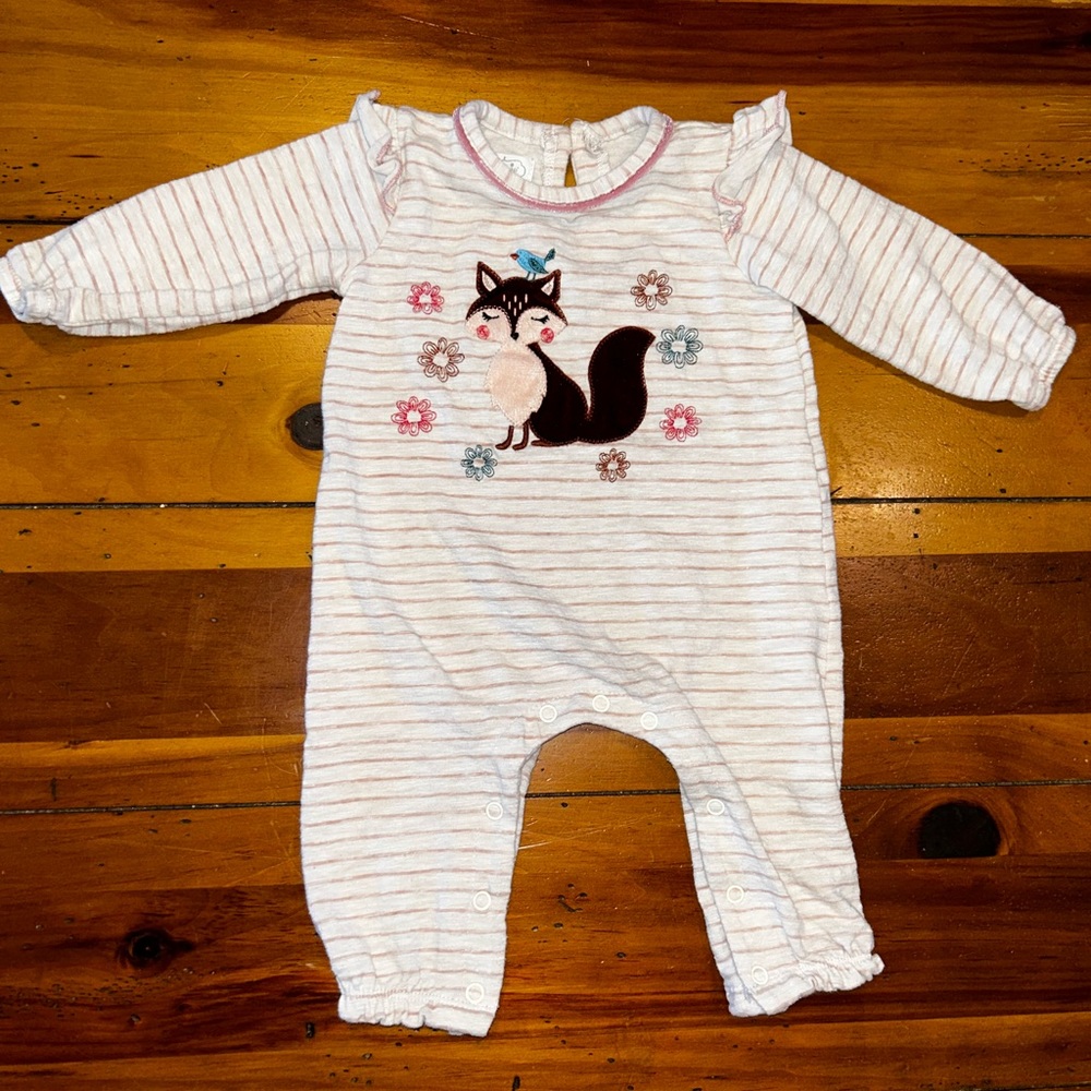 Mud Pie Fox Romper